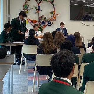 Inter school Debating competition with AGGS