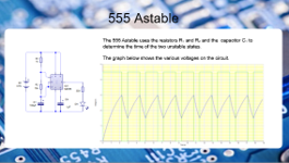555 astable diagram