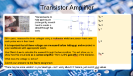 Transistor Diagram